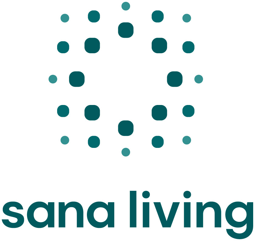 Sana Living Logo Stacked RGB